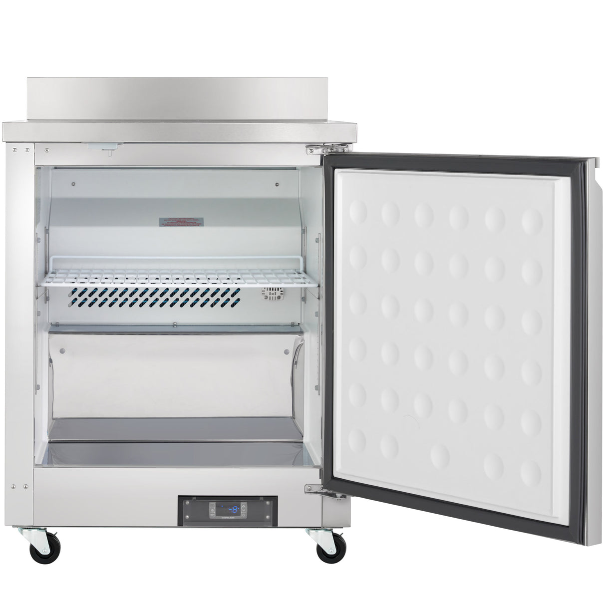 Empura Refrigeration E-KUC27W Undercounter Reach-In Refrigerator Work Top 1 Swing Solid Door