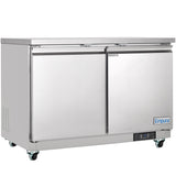 Empura Refrigeration E-KUC48 Undercounter Reach-In Refrigerator 48.2"W X 29.9"D X 35.5"H 10.1 Cu. Ft. Capacity