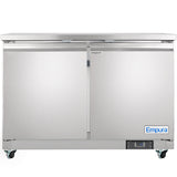 Empura Refrigeration E-KUC48 Undercounter Reach-In Refrigerator 48.2"W X 29.9"D X 35.5"H 10.1 Cu. Ft. Capacity