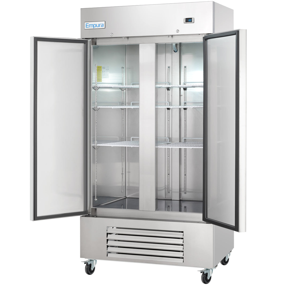 Empura Refrigeration E-KB35R Reach-In Refrigerator 39.5"W X 32.7"D X 82.3"H 28.7 Cu. Ft. Capacity