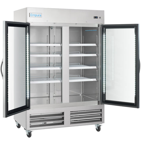Empura Refrigeration E-KB54RG Reach-In Refrigerator 53.9"W X 31.9"D X 82.3"H 43.9 Cu. Ft. Capacity