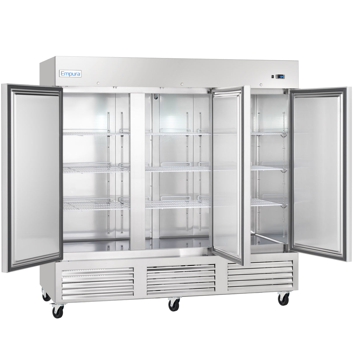 Empura Refrigeration E-KB81R Reach-In Refrigerator 81"W X 32.7"D X 82.3"H 66 Cu. Ft. Capacity