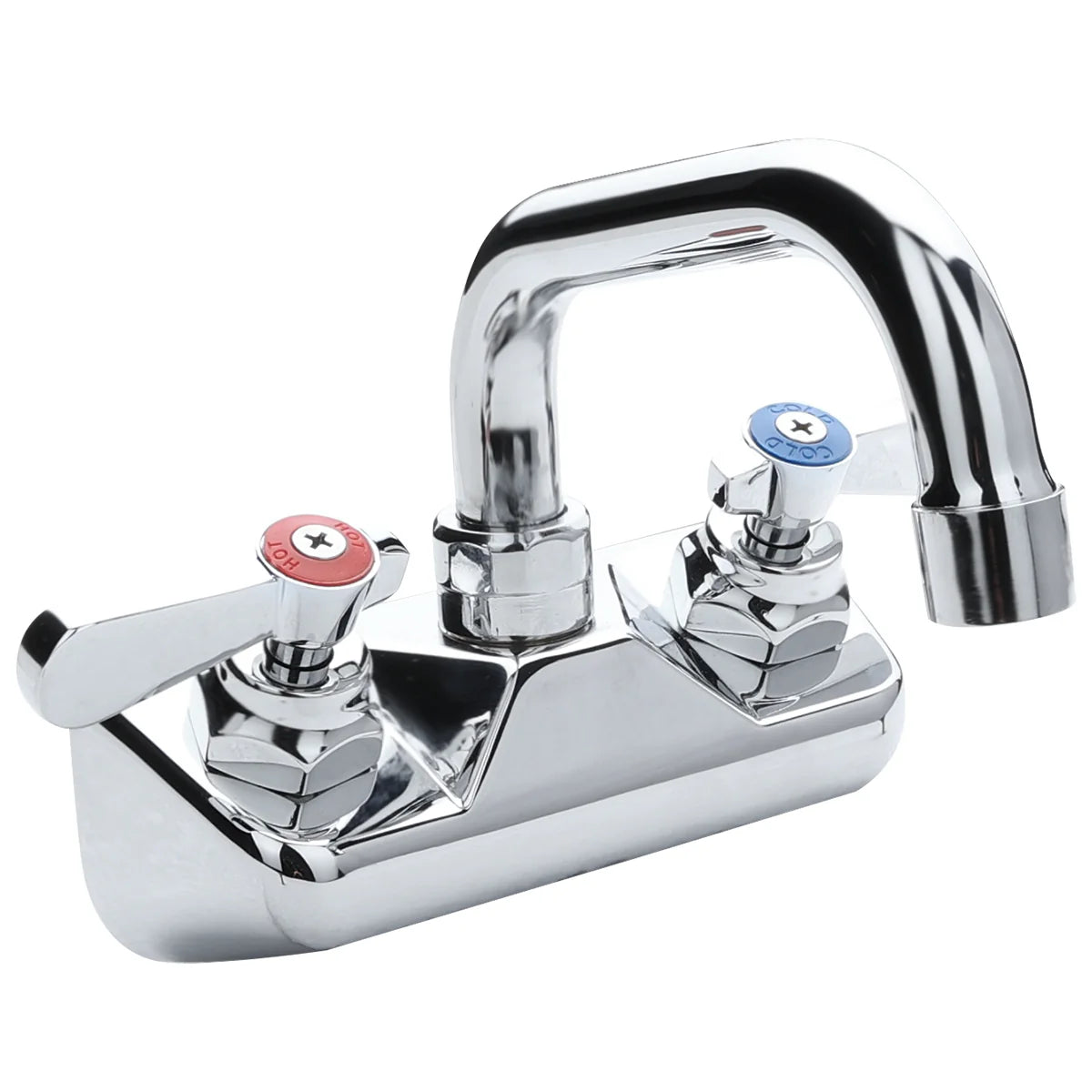 Empura Stainless EFW4060SS Wall Mount Faucet 6" Long 4-13/16" Tall