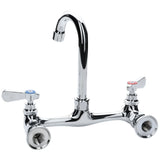 Empura Stainless EFW8035GS Wall Mount Faucet 3-1/2" Long 8-1/8" Tall