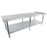 Empura Stainless ES3G3072 Equipment Stand 72"W X 30"D X 25.5"H Standard Duty