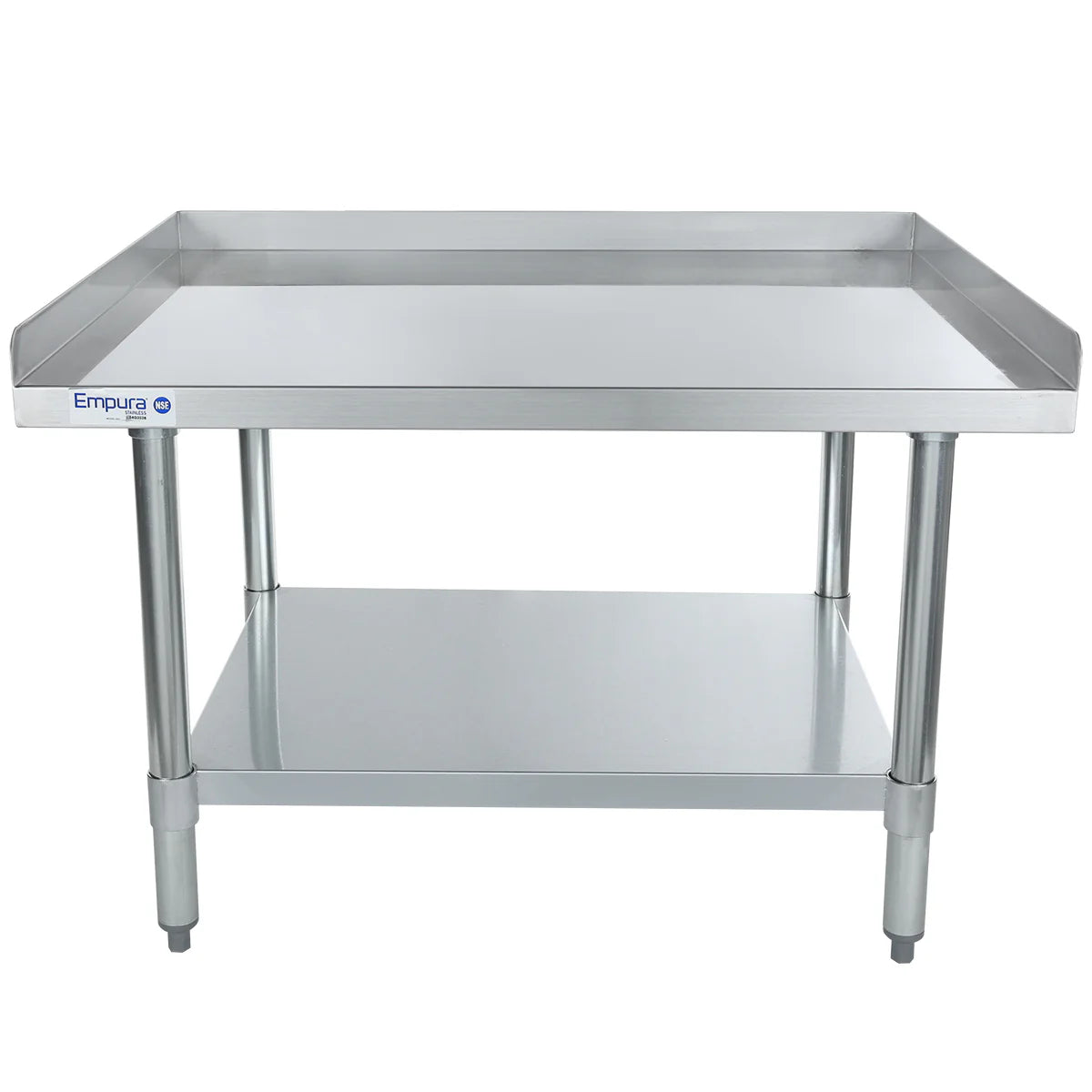 Empura Stainless ES4G3036 Equipment Stand 36"W X 30"D X 25.5"H Economy Duty