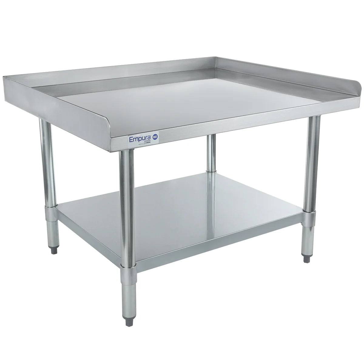 Empura Stainless ES4G3036 Equipment Stand 36"W X 30"D X 25.5"H Economy Duty