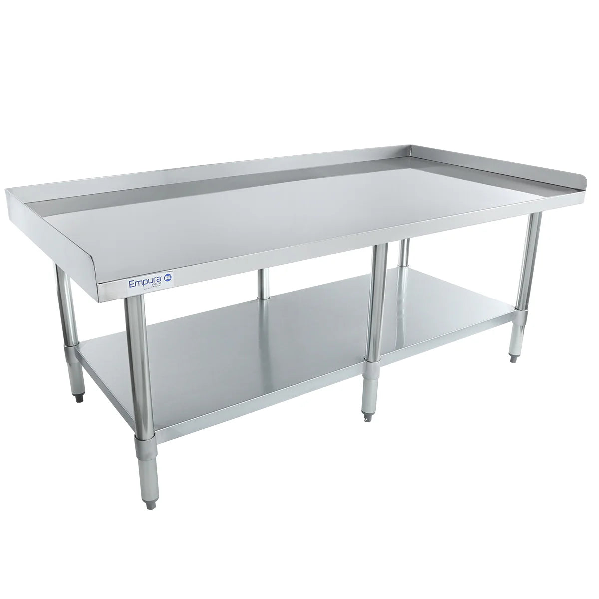 Empura Stainless ES4G3060 Equipment Stand 60"W X 30"D X 25.5"H Economy Duty