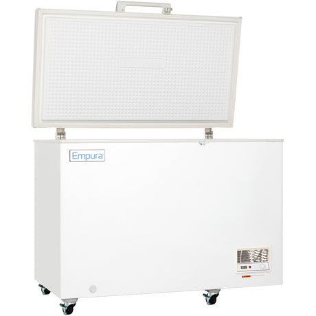 Empura Refrigeration E-CF-11 Solid Lid Chest Freezer 47.05"W X 28.94"D X 33.27"H 11 Cu. Ft. Capacity