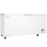 Empura Refrigeration E-CF-18 Solid Lid Chest Freezer 70.67"W X 28.94"D X 33.27"H 18.2 Cu. Ft. Capacity
