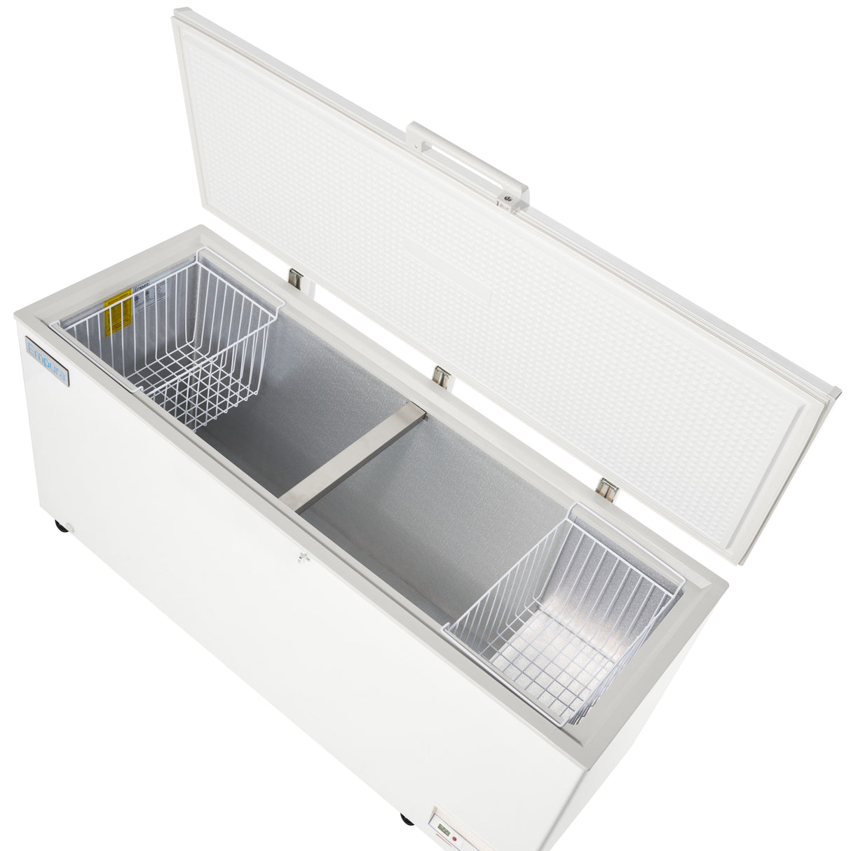Empura Refrigeration E-CF-18 Solid Lid Chest Freezer 70.67"W X 28.94"D X 33.27"H 18.2 Cu. Ft. Capacity