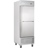 Empura Refrigeration E-KB27FH Reach-In Freezer 26-3/4"W X 32-11/16"D X 82-5/16"H 23 Cu. Ft. Capacity