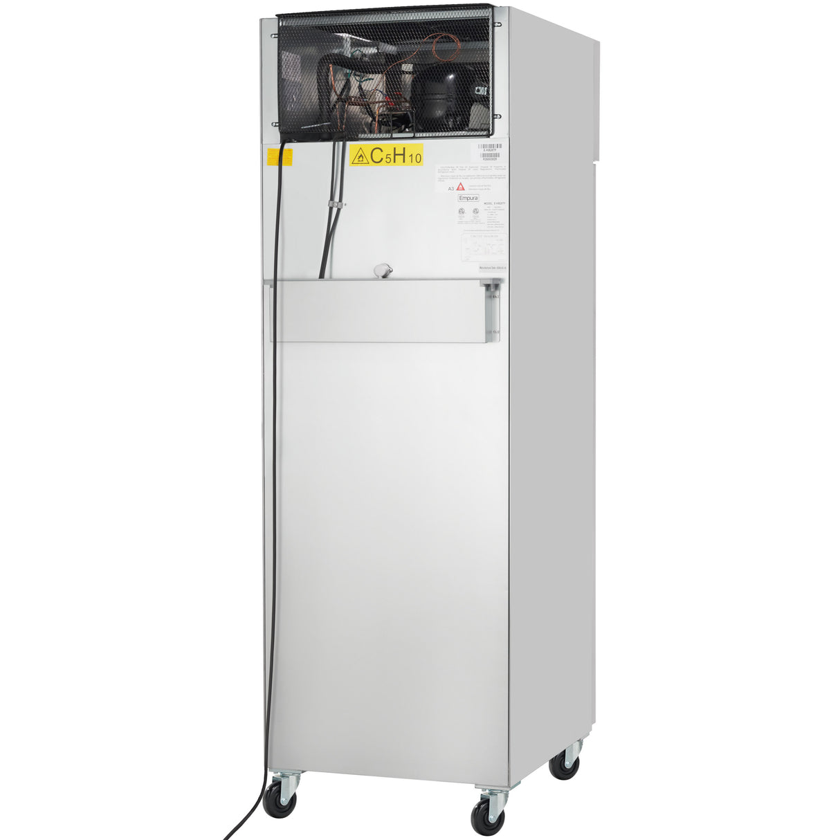 Empura Refrigeration E-KB28TF Reach-In Freezer 1 Swing Solid Door 26.8"W X 32.7"D X 82.3"H
