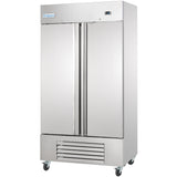 Empura Refrigeration E-KB35F Reach-In Freezer 39.5"W X 32.7"D X 82.3"H 28.7 Cu. Ft. Capacity