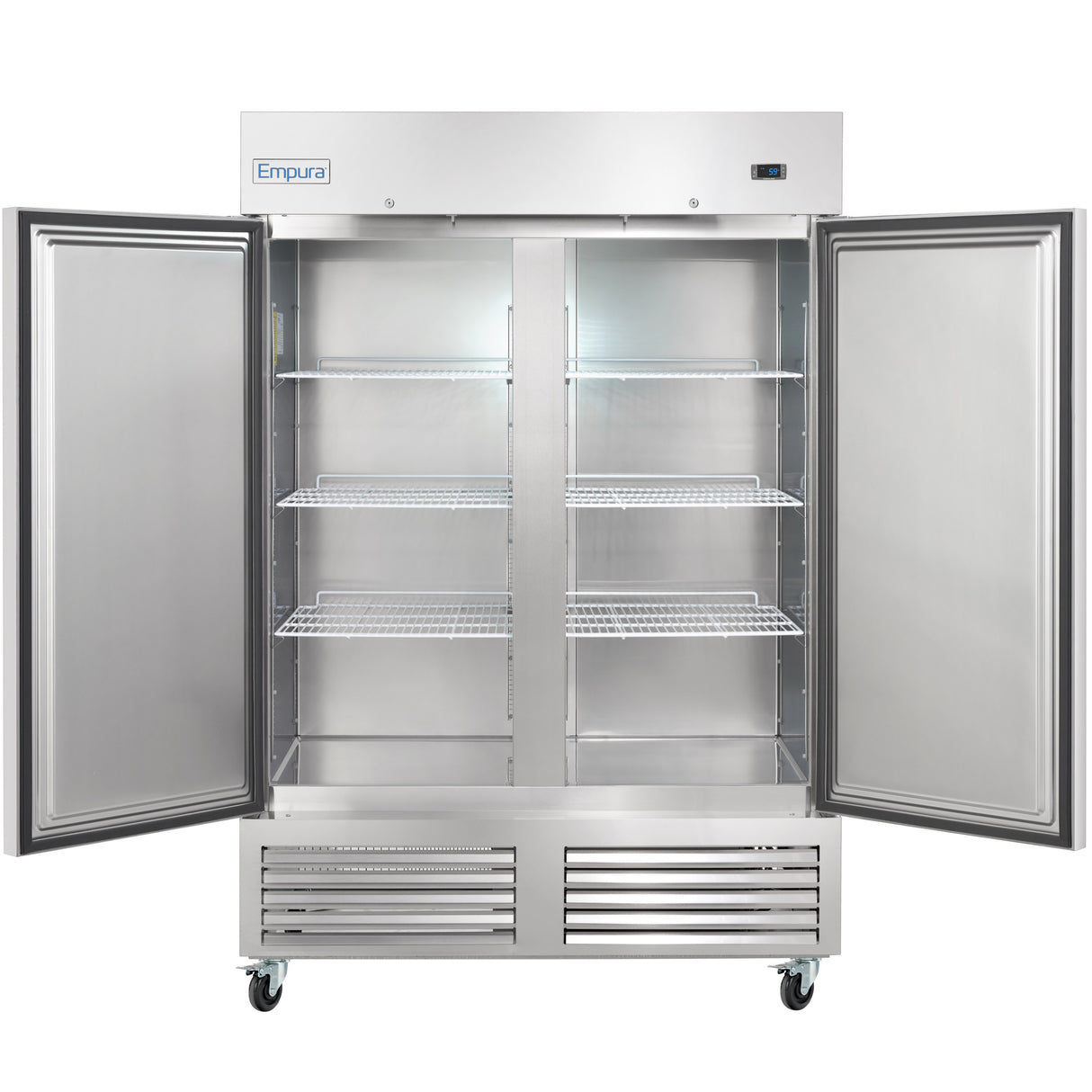 Empura Refrigeration E-KB54F-HC Reach-In Freezer 54"W X 32.2"D X 82.5"H 47 Cu. Ft. Capacity