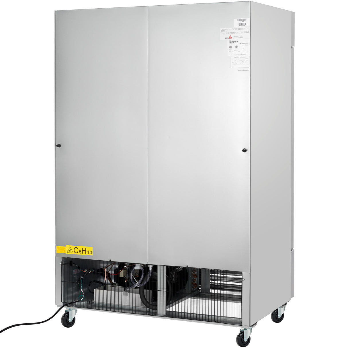Empura Refrigeration E-KB54F-HC Reach-In Freezer 54"W X 32.2"D X 82.5"H 47 Cu. Ft. Capacity