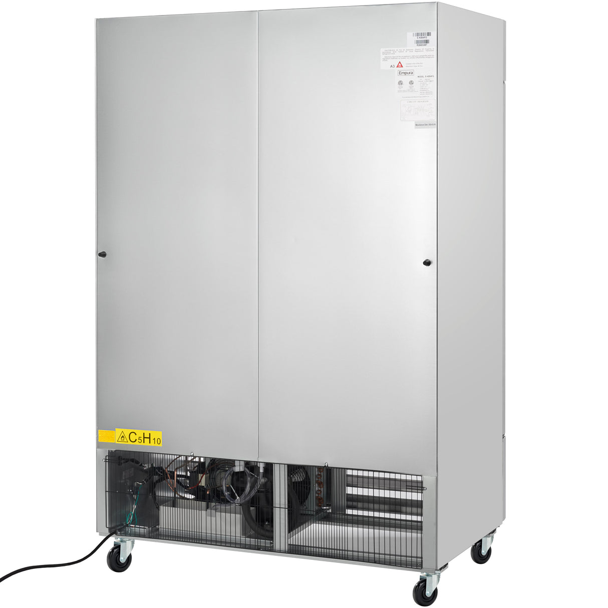 Empura Refrigeration E-KB54FG Reach-In Freezer 53.9"W X 31.9"D X 82.3"H 43.9 Cu. Ft. Capacity