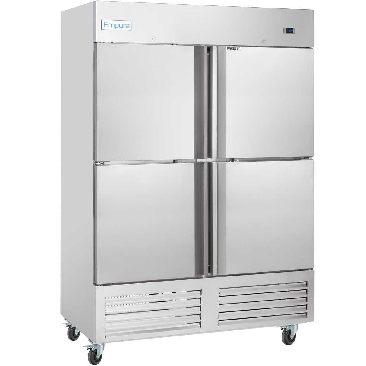Empura Refrigeration E-KB54FH Reach-In Freezer 53-15/16"W X 32-11/16"D X 82-5/16"H 49 Cu. Ft. Capacity