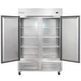 Empura Refrigeration E-KB54F Reach-In Freezer 53.9"W X 32.7"D X 82.3"H 41.6 Cu. Ft. Capacity