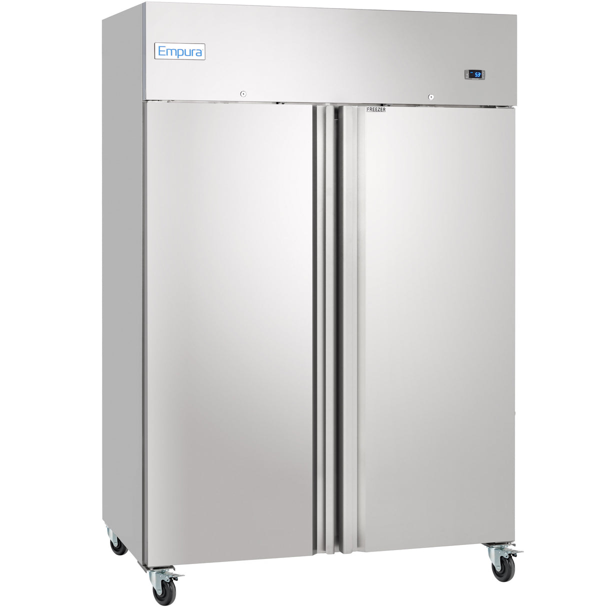 Empura Refrigeration E-KB56TF Reach-In Freezer 2 Swing Solid Doors 53.9"W X 32.7"D X 82.3"H