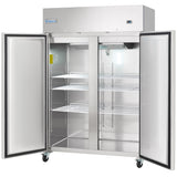 Empura Refrigeration E-KB56TF Reach-In Freezer 2 Swing Solid Doors 53.9"W X 32.7"D X 82.3"H
