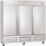 Empura Refrigeration E-KB81F Reach-In Freezer 81"W X 32.7"D X 82.3"H 66 Cu. Ft. Capacity