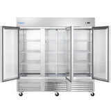 Empura Refrigeration E-KB81F Reach-In Freezer 81"W X 32.7"D X 82.3"H 66 Cu. Ft. Capacity