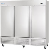 Empura Refrigeration E-KB81F Reach-In Freezer 81"W X 32.7"D X 82.3"H 66 Cu. Ft. Capacity
