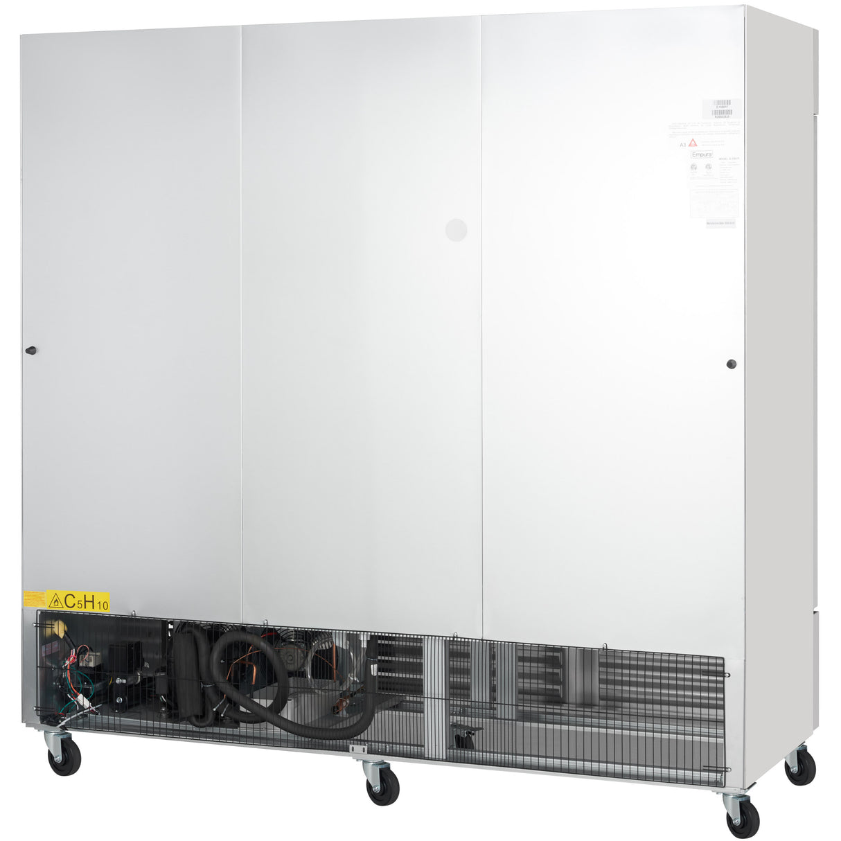 Empura Refrigeration E-KB81F Reach-In Freezer 81"W X 32.7"D X 82.3"H 66 Cu. Ft. Capacity