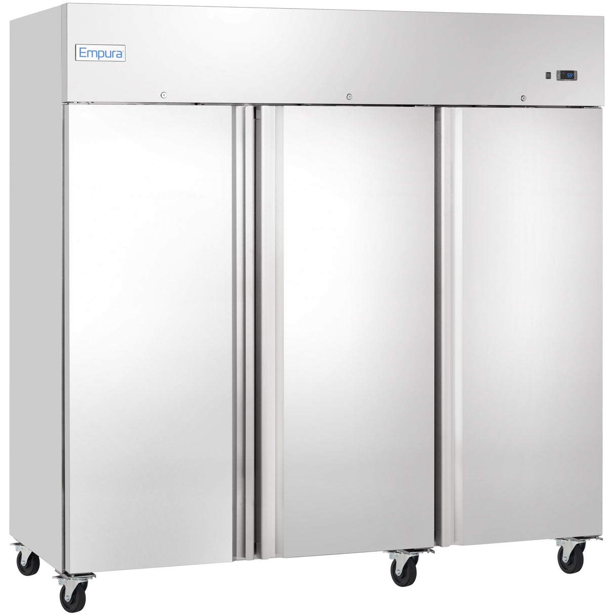Empura Refrigeration E-KB82TF Reach-In Freezer 3 Swing Solid Doors 81"W X 32.7"D X 82.3"H