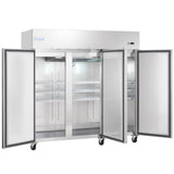 Empura Refrigeration E-KB82TF Reach-In Freezer 3 Swing Solid Doors 81"W X 32.7"D X 82.3"H