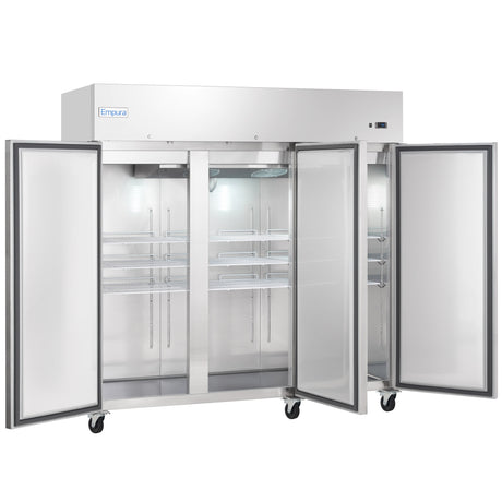 Empura Refrigeration E-KB82TF Reach-In Freezer 3 Swing Solid Doors 81"W X 32.7"D X 82.3"H