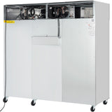 Empura Refrigeration E-KB82TF Reach-In Freezer 3 Swing Solid Doors 81"W X 32.7"D X 82.3"H