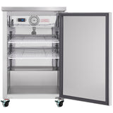 Empura Refrigeration E-KBB24-1-29-S Back Bar Cooler 1 Swing Solid Door 24.1"W X 31.89"D X 38.7"H