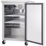 Empura Refrigeration E-KBB24-1-29-S Back Bar Cooler 1 Swing Solid Door 24.1"W X 31.89"D X 38.7"H