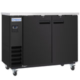 Empura Refrigeration E-KBB48-2-24 Back Bar Cooler 2 Swing Solid Doors 49"W X 24 7/16"D X 41 3/4"H