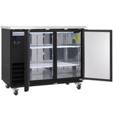 Empura Refrigeration E-KBB48-2-24 Back Bar Cooler 2 Swing Solid Doors 49"W X 24 7/16"D X 41 3/4"H