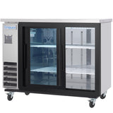 Empura Refrigeration E-KBB48-2G-24SD-S Back Bar Cooler 49.1"W X 24.4"D X 41.7"H 12.5 Cu. Ft. Capacity