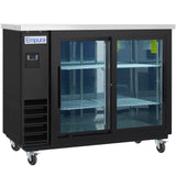 Empura Refrigeration E-KBB48-2G-24SD Back Bar Cooler 49.1"W X 24.4"D X 41.7"H 12.5 Cu. Ft. Capacity