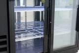 Empura Refrigeration E-KBB48-2G-24SD Back Bar Cooler 49.1"W X 24.4"D X 41.7"H 12.5 Cu. Ft. Capacity