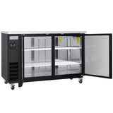 Empura Refrigeration E-KBB60-2-24 Back Bar Cooler 2 Swing Solid Doors 61"W X 24 7/16"D X 41 3/4"H