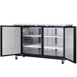 Empura Refrigeration E-KBB60-2-24 Back Bar Cooler 2 Swing Solid Doors 61"W X 24 7/16"D X 41 3/4"H