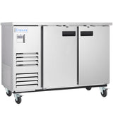 Empura Refrigeration E-KBB60-2-27-S Back Bar Cooler 2 Swing Solid Doors 58 3/4"W X 27 5/8"D X 42 1/2"H