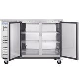Empura Refrigeration E-KBB60-2-27-S Back Bar Cooler 2 Swing Solid Doors 58 3/4"W X 27 5/8"D X 42 1/2"H