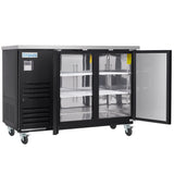 Empura Refrigeration E-KBB60-2-27 Back Bar Cooler 2 Swing Solid Doors 58 3/4"W X 27 5/8"D X 42 1/2"H