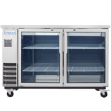 Empura Refrigeration E-KBB60-2G-24-S Back Bar Cooler 61.1"W X 24.4"D X 41.7"H 16.6 Cu. Ft. Capacity