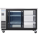 Empura Refrigeration E-KBB60-2G-24SD-S Back Bar Cooler 61.1"W X 24.4"D X 41.7"H 16.6 Cu. Ft. Capacity