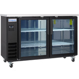 Empura Refrigeration E-KBB60-2G-24 Back Bar Cooler 61.1"W X 24.4"D X 41.7"H 16.6 Cu. Ft. Capacity