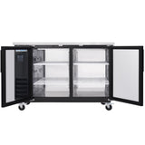 Empura Refrigeration E-KBB60-2G-24 Back Bar Cooler 61.1"W X 24.4"D X 41.7"H 16.6 Cu. Ft. Capacity