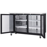 Empura Refrigeration E-KBB60-2G-24 Back Bar Cooler 61.1"W X 24.4"D X 41.7"H 16.6 Cu. Ft. Capacity